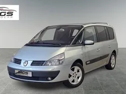 Ljusgrå (grå) Begagnad 2004 Renault Grand Espace Privilege Minibuss | 47 900 kr