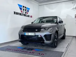 Röd Begagnad 2013 Land Rover Range Rover Sport SVR SUV | 285 000 kr (Marknadspris)