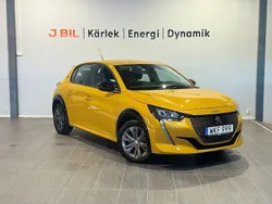 Gul Begagnad 2022 Peugeot e-208 Active Halvkombi | 179 900 kr (Marknadspris)