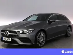 Mörkgrå Begagnad 2022 Mercedes CLA250e Shooting Brake AMG Kombi | 354 900 kr (Marknadspris)
