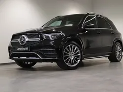Svart (svart metallic) Begagnad 2021 Mercedes GLE350e AMG line SUV | 635 000 kr (Dyr)