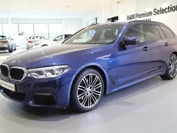 Blå Begagnad 2018 BMW 530 M Sport Kombi | 385 000 kr