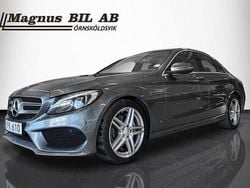 Grå Begagnad 2017 Mercedes C220 AMG line Sedan | 239 900 kr (Marknadspris)