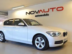 Vit Begagnad 2014 BMW 118 Sport Line Halvkombi | 129 900 kr (Marknadspris)