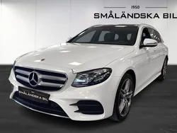 Vit Begagnad 2017 Mercedes E220 AMG line Kombi | 289 000 kr (Marknadspris)