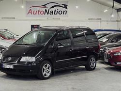 Svart Begagnad 2008 VW Sharan Freestyle Minibuss | 49 900 kr