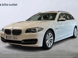 Vit Begagnad 2014 BMW 520 Kombi | 184 900 kr (Lite dyr)