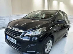 Svart Begagnad 2014 Peugeot 108 Halvkombi | 48 900 kr (Marknadspris)