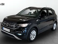 Svart Begagnad 2022 VW T-Cross Comfortline SUV | 189 800 kr (Marknadspris)