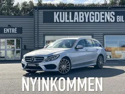 Silver Begagnad 2016 Mercedes C200 AMG Kombi | 259 000 kr (Lite dyr)