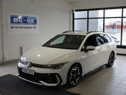 Vit Begagnad 2024 VW Golf VIII R-line Kombi | 310 000 kr (Marknadspris)
