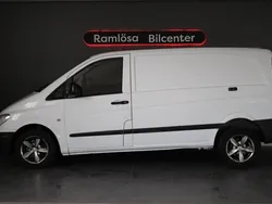 Vit Begagnad 2008 Mercedes Vito Minibuss | 69 900 kr (Lite dyr)