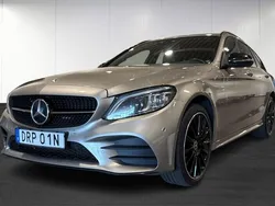 Silver Begagnad 2020 Mercedes C220 AMG Kombi | 339 900 kr (Lite dyr)