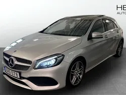 Polarsilver metallic Begagnad 2018 Mercedes A180 AMG line Kombi | 189 000 kr (Marknadspris)