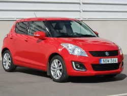 Röd Begagnad 2016 Suzuki Swift Halvkombi | 95 500 kr (Lite dyr)