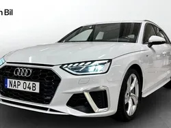 Glaciärvit metallic Begagnad 2023 Audi A4 S-Line Kombi | 379 000 kr (Marknadspris)