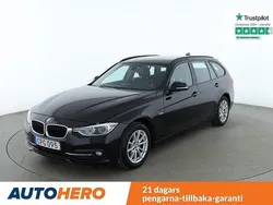 Svart Begagnad 2015 BMW 318 Sport Line Kombi | 157 000 kr (Marknadspris)