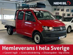 Röd Begagnad 2018 VW T6 Van | 259 900 kr (Dyr)