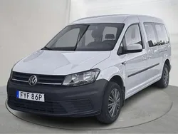 Vit Begagnad 2020 VW Caddy Minibuss | 299 000 kr