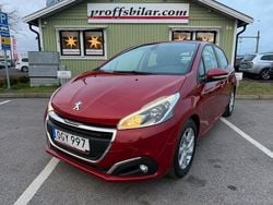 Mörkröd Begagnad 2017 Peugeot 208 Halvkombi | 79 900 kr (Marknadspris)
