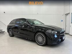 Svart Begagnad 2022 Mercedes C300 AMG Kombi | 339 800 kr