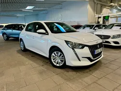 Vit Begagnad 2021 Peugeot 208 Active Halvkombi | 144 500 kr (Marknadspris)