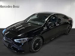 Svart Ny 2024 Mercedes CLA200 AMG Sportkupé | 465 500 kr (Lite dyr)