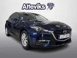 Blå Begagnad 2018 Mazda 3 Inclusive Halvkombi | 149 900 kr (Bra pris)