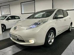 Vit Begagnad 2014 Nissan Leaf Halvkombi | 64 500 kr (Dyr)