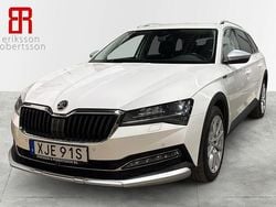 Vit Begagnad 2021 Skoda Superb Kombi | 349 900 kr (Dyr)
