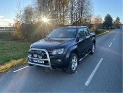 Blå Begagnad 2015 VW Amarok Highline Pickup | 145 000 kr (Superpris)
