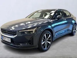 Mörkblå (blå) Begagnad 2021 Polestar 2 Long Range Single Motor Sedan | 325 000 kr (Marknadspris)