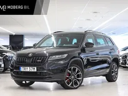 Svart Begagnad 2019 Skoda Kodiaq RS SUV | 339 900 kr (Marknadspris)