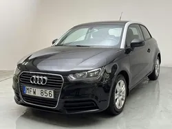 Svart Begagnad 2012 Audi A1 Ambition Halvkombi | 68 000 kr (Marknadspris)
