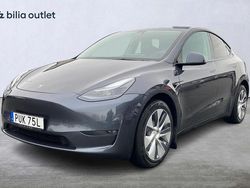 Grå Begagnad 2022 Tesla Model Y Long Range AWD SUV | 419 900 kr (Marknadspris)