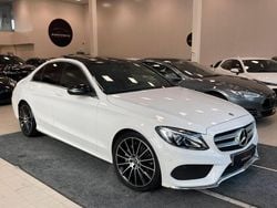 Vit Begagnad 2018 Mercedes C220 AMG Sedan | 249 900 kr (Lite dyr)