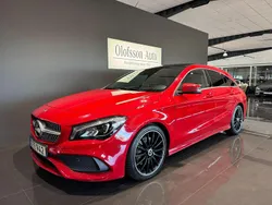Röd Begagnad 2018 Mercedes CLA220 Shooting Brake AMG Kombi | 229 000 kr (Marknadspris)