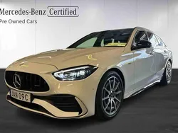 Vit Begagnad 2023 Mercedes C43 AMG AMG Kombi | 678 900 kr (Marknadspris)
