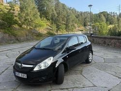 Svart Begagnad 2009 Opel Corsa Enjoy Halvkombi | 30 000 kr (Bra pris)