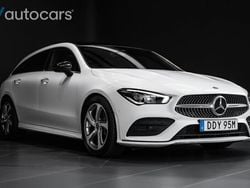 Vit Begagnad 2019 Mercedes CLA200 AMG Kombi | 328 000 kr (Lite dyr)