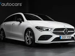 Vit Begagnad 2019 Mercedes CLA200 AMG Kombi | 328 000 kr (Dyr)