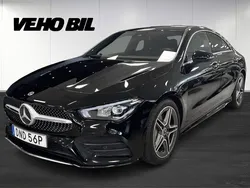 Svart Begagnad 2022 Mercedes CLA200 Advanced Plus Sportkupé | 359 000 kr (Marknadspris)