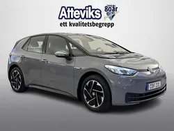 Grå Begagnad 2021 VW ID.3 Pro Performance Halvkombi | 216 900 kr (Superpris)