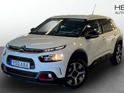 Vit (white) Begagnad 2018 Citroën C4 Cactus PureTech Halvkombi | 129 900 kr (Marknadspris)