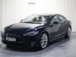 Blå Begagnad 2014 Tesla Model S Sedan | 190 000 kr (Superpris)