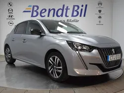 Grå Begagnad 2023 Peugeot 208 Allure Halvkombi | 199 500 kr (Marknadspris)