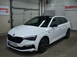 Vit Begagnad 2021 Skoda Scala Monte Carlo Halvkombi | 224 900 kr (Lite dyr)