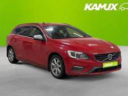 Röd Begagnad 2014 Volvo V60 R-Design Pro Kombi | 179 700 kr (Dyr)