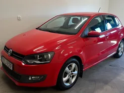 Röd Begagnad 2010 VW Polo Halvkombi | 44 900 kr (Marknadspris)