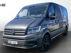Grå (indiumgrå metallic) Ny 2025 VW Crafter Van | 679 825 kr (Bra pris)